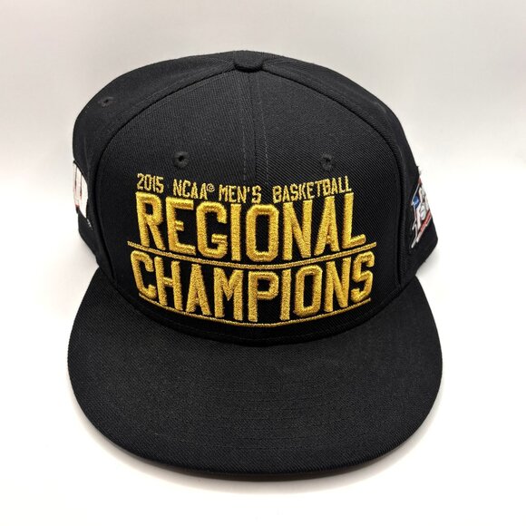 2015 Wisconsin Badgers Mens Basketball Regional Champions Nike Hat NCAA Snapback - Picture 1 of 9